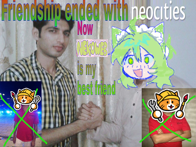 Friendship ended with Neocities, now Nekoweb is my best friend.